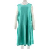 Denim & Co Jersey Slvless Drop Waist Dress NEW A265640
