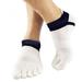 38-43 Outdoor Men's Breathable Cotton Toe Socks Pure Sports Comfortable 5 Finger Toe Sock