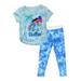 Disney Lilo & Stitch Exclusive Girls Sequin Graphic Top and Legging, 2-Piece Outfit Set, Sizes 4-18