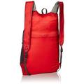 Lewis N. Clark Women's Packable Daypack, Hiking Camping Backpack, Ditty Bag, Red/Charcoal, One Size