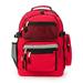 Large Backpack Student School Bag College Bookbag Travel Daypack Safety Reflective Emergency First Aid Back Pack with Free water bottle 19 Inches Red 19 x 13 x 8