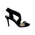Nine West Womens Maya Leather Open Toe Casual Strappy Sandals