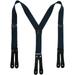 Size one size Men's Elastic Button-End Y-Back 1 1/2 Inch Double Face Suspenders