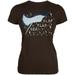 Sea Flap Flap Stingray Brown Juniors Soft T-Shirt - 2X-Large