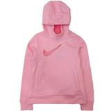 Nike Therma Girls Light Pink Hoodie Sweatshirt Jacket Dri-fit