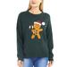 Brave Soul Womens Gingerbread Christmas Sweater