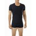 Underworks Men Concealer Microfiber Crew-Neck Body Shaper Compression Tank