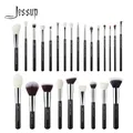 Jessup-Ensemble de pinceaux de maquillage, cheveux synthétiques naturels, fond de teint, poudre,