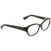 DIOR Shiny Matte Black Ladies Eyeglasses CD328109OK54