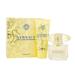 Yellow Diamond by Versace Gift Set Spray Edt Sray 3 oz + Body Lotion 3.4 oz