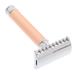 Muhle R41 Double Edge Safety Razor, Open Comb, Rosegold