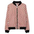 Burberry Kids Monogram Print Nylon Bomber Jacket