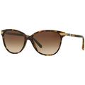 Burberry BE4216 300213 57M Dark Havana/Brown Gradient Cat Eye Sunglasses For Women+FREE Complimentary Eyewear Care Kit