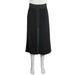 Burberry Churn A-Line Midi Black Skirt