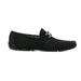 Salvatore Ferragamo Men's Gancini Driving Suede Shoes In Black