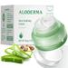 Aloderma Soothing Face Cream made with 75% Organic Aloe Vera - Calming Day & Night Cream with Squalane - Aloe Vera Skin Soothing Cream with Vitamin C & E for Ultra Hydration - Aloe Soothing Day Cream