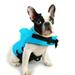 Shark Dog Life Jacket Pet Life Jacket Preserver with Adjustable Belt for Safety Swimming Boating Pool Beach(Blue)