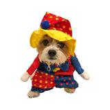 Midlee Clown Dog Costume (Medium)