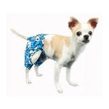 Pooch Outfitters PMST-XS Malibu Swim Trunk Blue - Extra Small