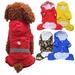 GROFRY Waterproof Hoody Dog Apparel Acrylon Raincoat Jacket Pet Cat Puppy Costume