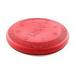 FLYERS Tough Discs for Dogs - Fun Flyer for Playing Fetch with Your Dog Frisbee (Standard Flyer - 8.75 Inch - Red)