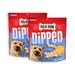 Milk-Bone Dipped Dog Biscuits Baked With Real Peanut Butter 32 oz 2 Bags