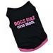 TINKER Dog Rule Vest Pet Puppy Summer Small Cat clothing Cotton T Shirt Apparel Clothes