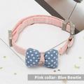 Pirate Pig Cute Soft Pet Collar Bow Tie Collar Detachable Adjustable Bow Tie for Dog and Cat Polka Dot Bow Tie Pet Gift