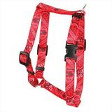 Yellow Dog Design H-BR101SM Bandana Red Roman Harness - Small/Medium