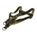 Sassy Dog Wear CAMOUFLAGE-TAN-GRN4-H Camouflage Dog Harness - Tan & Green- Large