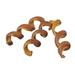 Bully Stick Springs for Dogs (Pack of 25) - Natural Bulk Dog Dental Treats & Healthy Chew Best Thick Low-odor Pizzle Stix Spirals Free Range & Grass Fed Beef