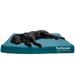 FurHaven Pet Products Indoor/Outdoor Oxford Orthopedic Deluxe Mattress Pet Bed for Dogs & Cats - Deep Lagoon Jumbo Plus