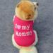 Dog Vest I Love My Mom&Dad Shirt Clothes Coat Pet Cat Puppy Cotton Vests Clothing For Dogs Costumes with Fashion Printing