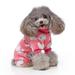 Pet Soft Comfortable Lovely Pajamas For Small Medium Dogs Puppy Autumn & Winter Costume