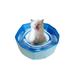 Suzicca Foldable Pet Bath Pool Collapsible Hamster Baby Cat Pool Pet Bathing Tub Pool for Small Baby Pets