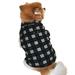 New Autumn Pet Dog Clothes Warm Down Jacket Waterproof Coat Hoodies for Chihuahua Dogs for Puppy Wholesale Pet Clothing Black XXL