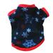 Manfiter Christmas Pet Dog Clothes Thermal Coral Fleece Dog Vest Puppy Sweater Cloak Winter Coat Costumes Dog Pajamas