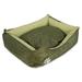 SUSSEXHOME Pets 29.5 x 23.5 x 7.1 Inches Outdoor Dog Bed for Large Dogs - Durable Waterproof Sofa Dog Bed with Sides - (SAGE)