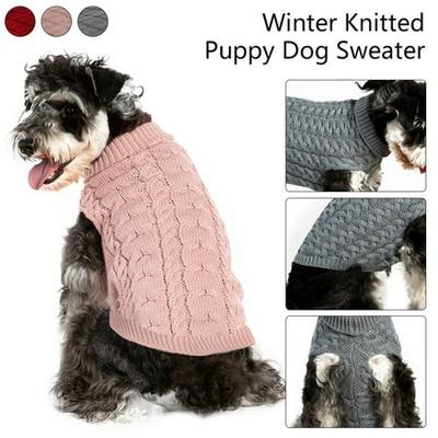 Pet Dog Cat Puppy Sweater Coat For Small Pet Dog Warm Costume Clothing  Apparel