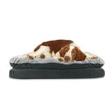 Canine Creations Arlee Pillow Topper Rectangle Dog Bed - Orthopedic Therapeutic - Large Extra Large (choose your color)