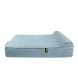 KOPEKS Dog Bed Replacement Cover Memory Foam Beds - Grey - Extra Large (Jumbo Size) 50.0 L x 34.0 W x 10.0 Th Grey