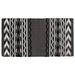 Mustang Arrowhead Wool Saddle Blanket Gray