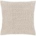 The Curated Nomad Tuli Neutral Bohemian Throw Pillow Cover