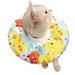 Alvage Adjustable Cat Recovery Collar Soft Cone for Cats Head Wound Healing Protective Cone After Surgery Cat E-Collar Elizabethan Collars for Pets Kitten and Small Dogs