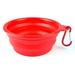 Collapsible Dog Bowl Food Grade Silicone BPA Free Foldable Expandable Cup Dish for Pet Cat Food Water Feeding Portable Travel Bowl with Carabiner