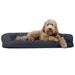 FurHaven Pet Products Quilted Cooling Gel Top Sofa Pet Bed for Dogs & Cats - Iron Gray Large