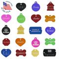 Personalized Custom Engraved Pet ID Tags - Diamond Drag Engraved - Small And Large Sizes - See About This Item Below For Pet Tag Engraving Instructions