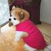 GETFIT Pet Dogs Autumn Winter Thickened Vest Coat Small Medium Dogs Warm Costume with Traction Ring