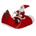 Christmas clearanceï¼�Small Large Dogs Santa Cosplay Outfit For Christmas Carnival Pet Costumes Apparel Party Dressing Up Clothing