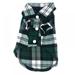 Lemetow Large and Small Dog Pet Plaid T Shirt Flannel Coat Jacket Clothes Costume Top UK